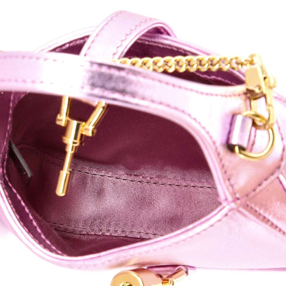 Gucci Jackie Chain Hobo Leather Super #254207G14B - Picture 5 of 7
